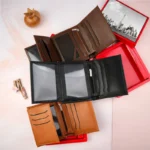 کیف پول کتابی دو برگ مردانه