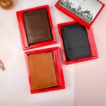 کیف پول کتابی دو برگ مردانه