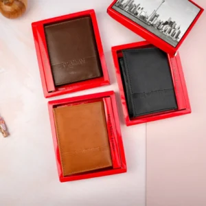 کیف پول کتابی دو برگ مردانه