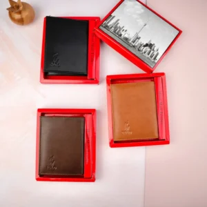 کیف پول کتابی دو برگ مردانه