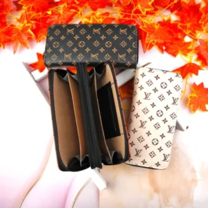 کیف پول دو زیپ ال وی ریز