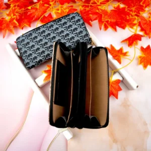 کیف پول دو زیپ dior