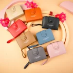 کیف پول پشت جاکارت آکاردئونی کوچک پرادا