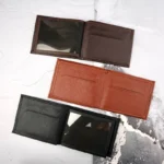 کیف پول جیبی دو برگ اپل پرادا