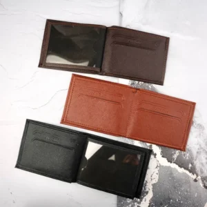 کیف پول جیبی دو برگ اپل پرادا