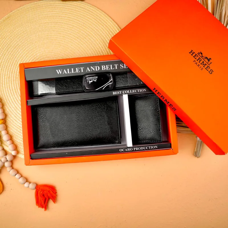 293-005 ست سه تیکه مردانه هرمس رنگ مشکی