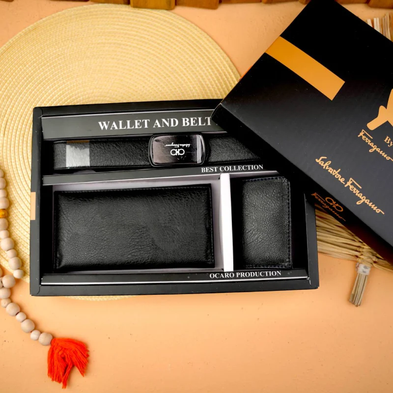 293-008 (1) ست سه تیکه مردانه فری گاما رنگ مشکی