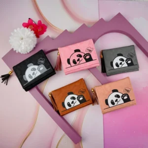 کیف پول سه لت کوچک ابری پاندا