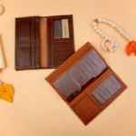 کیف پول کتی مردانه چرم قلوتر