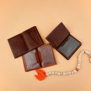 جاکارتی مردانه دو برگ چرم فلوتر