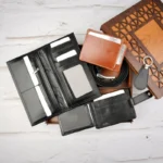 ست چهار تیکه کیف پول جاکارتی جاکلیدی