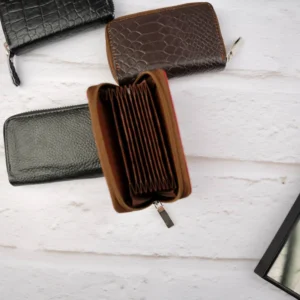 جاکارتی دورزیپ چرم شرانگ