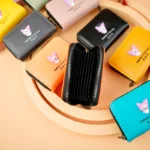 جاکارتی دورزیپ آکاردئونی رنگی کرومی