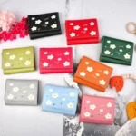 کیف پول سه لت وکیومی بابونه