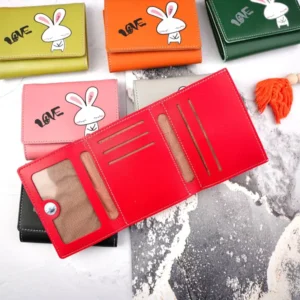 کیف پول سه لت وکیومی خرگوش