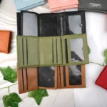 کیف پول سه لت کوچک داغی