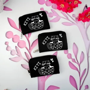 جاکارتی دورزیپ چاپی مشکی