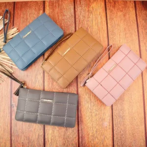 کیف پول تک زیپ دستی دوختی