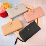 کیف پول پشت زیپ جلو جاکارت فندی زنانه