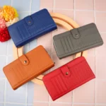 کیف پول پشت زیپ جلو جاکارت فندی زنانه