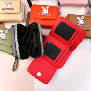 کیف پول پشت جاکارت کوچک دخترانه