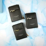 کیف پول پشت جاکارت ایستاده مشکی