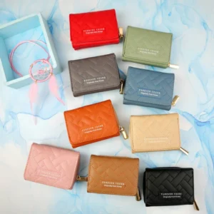 کیف پول پشت جاکارت کوچک گلدوزی