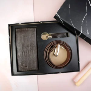 ست سه تیکه بلند کارتیر چرم طبیعی