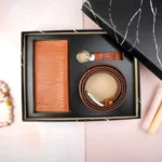 ست سه تیکه بلند کارتیر چرم طبیعی