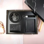 ست چهار تیکه کوتاه کارتیر چرم طبیعی