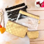 کیف آرایشی سه تیکه ال وی مربعی