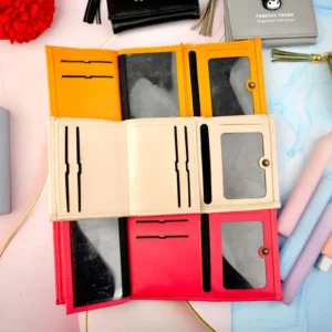 کیف پول سه لت کوچک دخترانه فانتزی