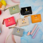 کیف پول سه لت کوچک دخترانه فانتزی
