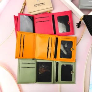 کیف پول سه لت کوچک دخترانه فانتزی