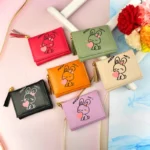 کیف پول سه لت کوچک دخترانه فانتزی