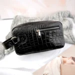 واش بگ مردانه چرم سنگی