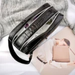 واش بگ مردانه چرم سنگی