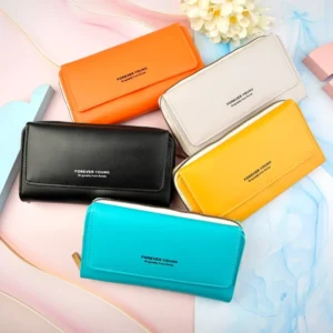 کیف پول پشت زیپ بزرگ زنانه