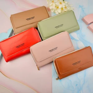 کیف پول پشت زیپ بزرگ زنانه