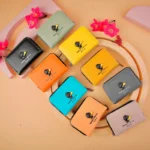 جاکارتی دور زیپ آکاردئونی رنگی گربه