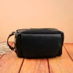 واش بگ جیب دار چرم مردانه