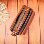 واش بگ جیب دار چرم مردانه