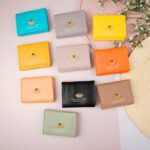 کیف پول سه لت کوچک رنگی دخترانه