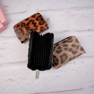 جاکارتی دورزیپ آکاردئونی طرح پلنگی