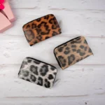 جاکارتی دورزیپ آکاردئونی طرح پلنگی