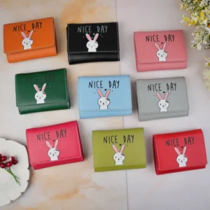 کیف پول سه لت وکیومی فانتزی دخترانه