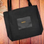 ساک دستی مخمل زنانه راه راه