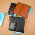 کیف پول کتی مردانه جاموبایلی دار