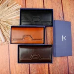 کیف پول کتی چرم وسط لت مردانه