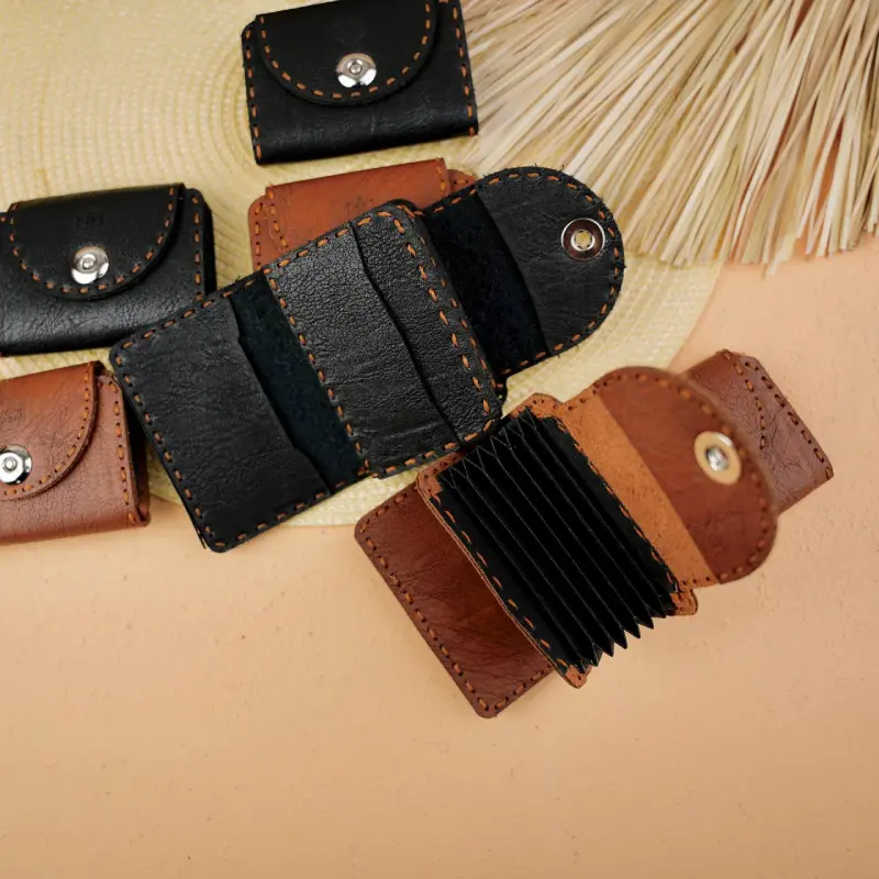 جاکارتی مردانه آکاردئونی لب گرد دوختی